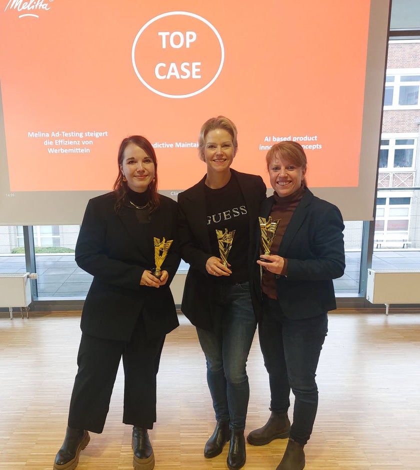 3 Expertinnen aus dem Marketing: Marie Petit, Jana Baumann, Miriam Willert