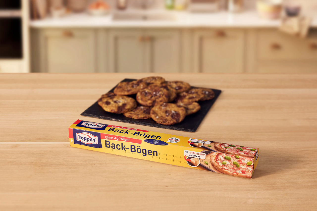 Toppits Backbögen mit neuer Verpackung