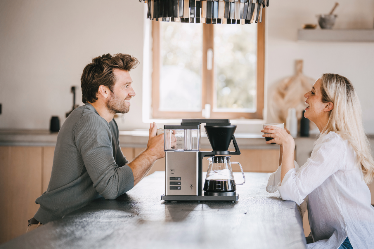 Bild einer Melitta One Kafeemaschine in einer Küche