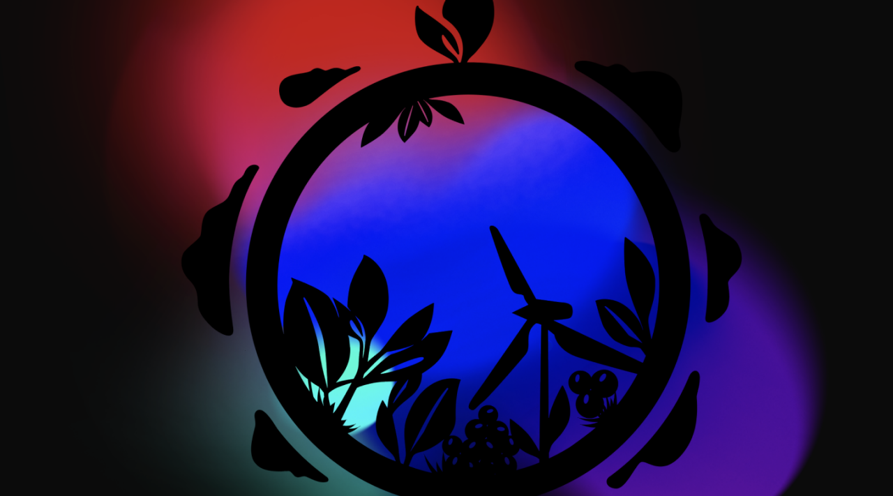 Illustration zeigt sinnnbildlich Symbolbild einer Sustainable World