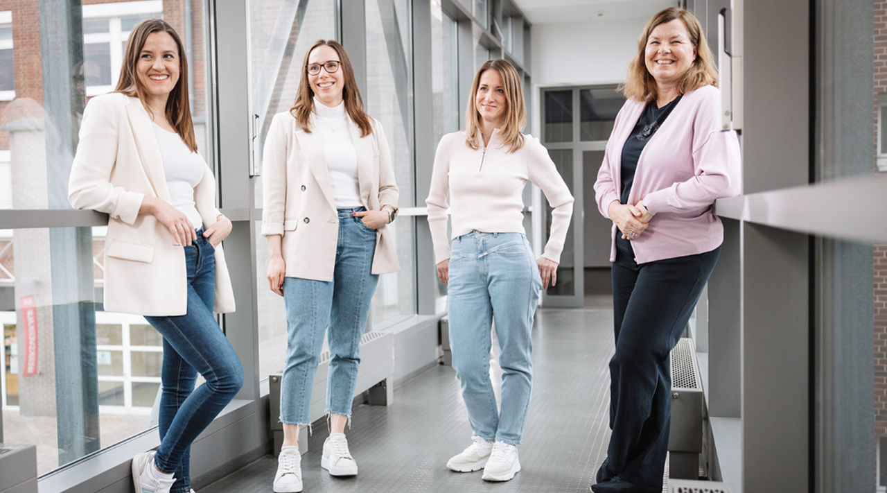 2024 MBSC Recruiting Team Sarah Jagodzinski Lisa Rethmeier Ilka Nienhüser Jutta Gronemann 02.jpg